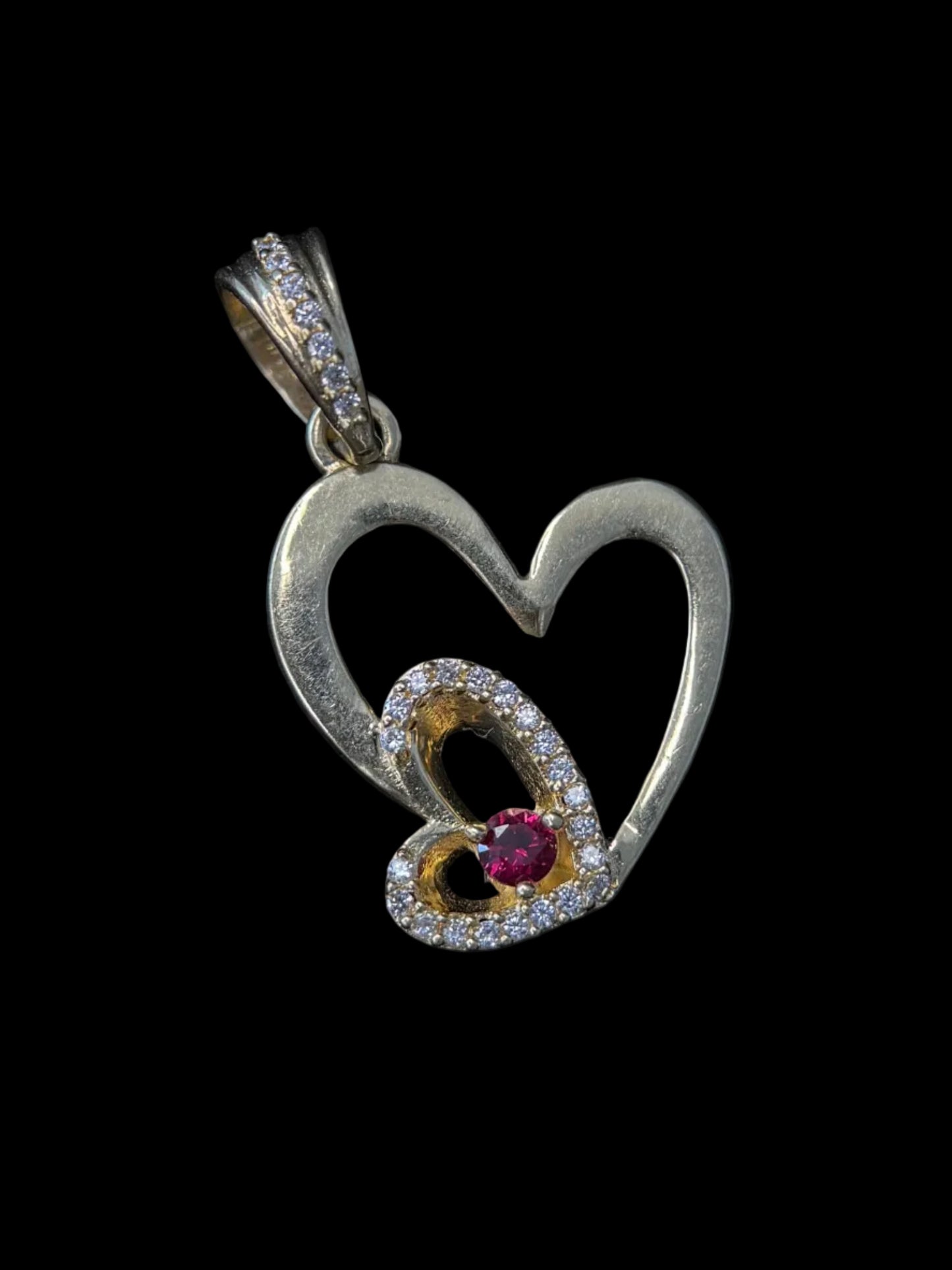 Dije corazones/3.12g.