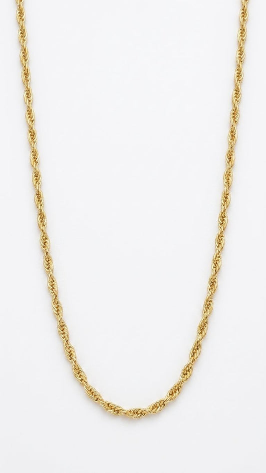 Cadena Lazo 2gr / 60 cm / 1.5 mm Oro Amarillo 18k